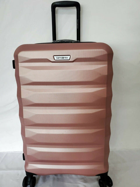 $440 New Samsonite Spin Tech 4.0 25" Hardside Check-In Spinner Luggage Pink TSA