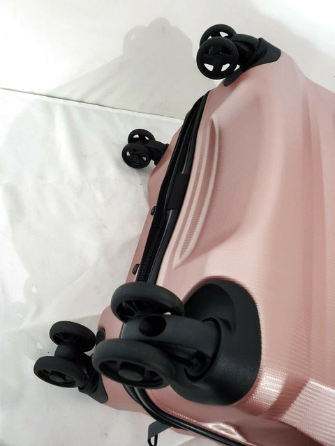 $440 New Samsonite Spin Tech 4.0 25" Hardside Check-In Spinner Luggage Pink TSA