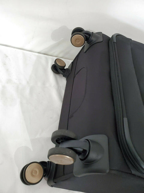 $580 Samsonite Mobile Solution Mobile Office Softside 25" Check Spinner Luggage
