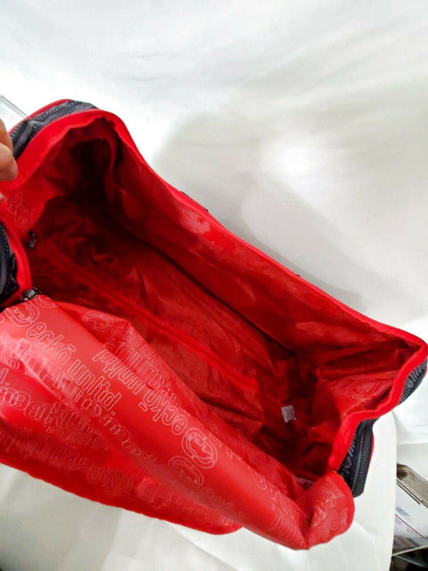 $149 New Ecko Unltd Steam 32-Inch Large Wheeled Duffel Check IN Size