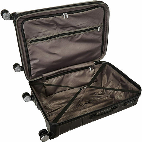 $400 Samsonite Freeform 24" Hard Case Medium Spinner Luggage Suitcase Black