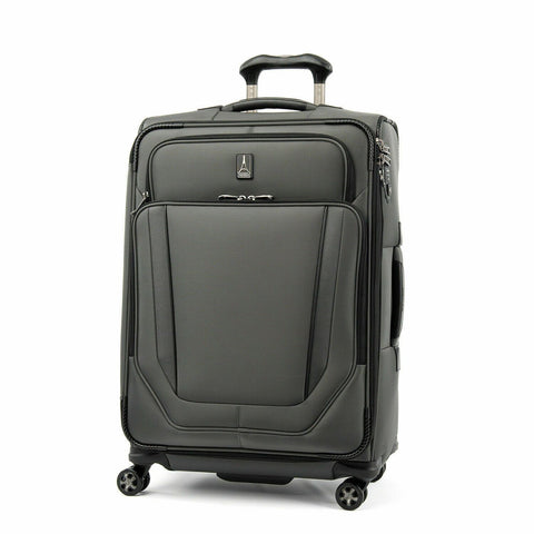 $560 Travelpro Crew Versapack® 25" Softside Check-In Spinner Gray Spinner TSA