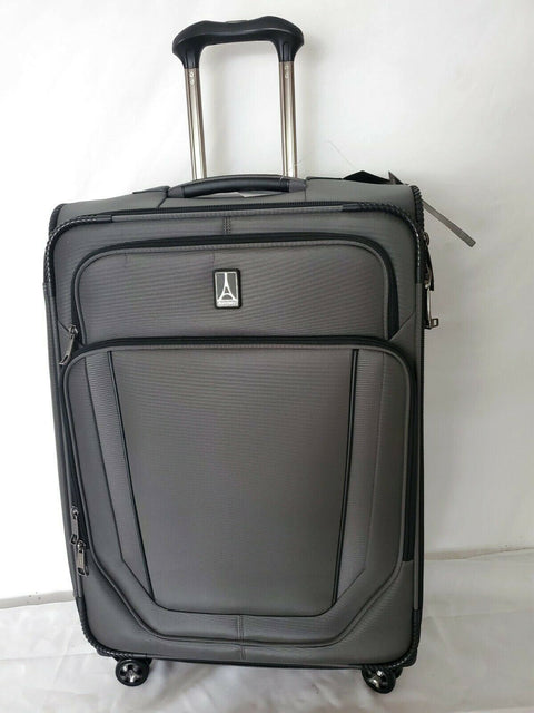 $560 Travelpro Crew Versapack® 25" Softside Check-In Spinner Gray Spinner TSA