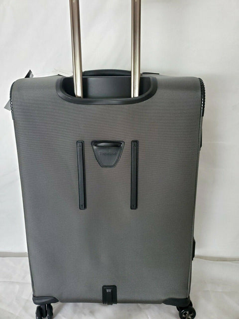 $560 Travelpro Crew Versapack® 25" Softside Check-In Spinner Gray Spinner TSA