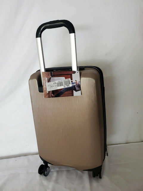 $400 New Samsonite Mystique 2.0 21" Hardside Carry-On Spinner Luggage Gold