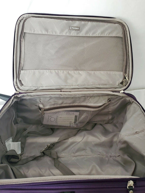 $360 TRAVELPRO WALKABOUT 5 21" TWO WHEEL SUITCASE LUGGAGE CARRY ON PURPLE