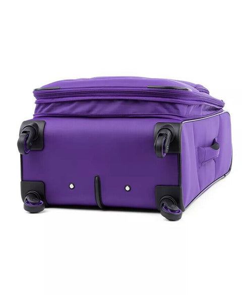 New Atlantic Infinity Lite 4 21" Expandable Spinner Luggage Carry On Purple