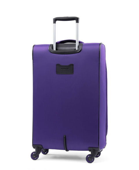 New Atlantic Infinity Lite 4 21" Expandable Spinner Luggage Carry On Purple