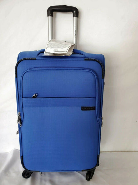 $480 New CHAMPS Brooklyn 25" Softside Spinner Luggage Check -in Lightweight
