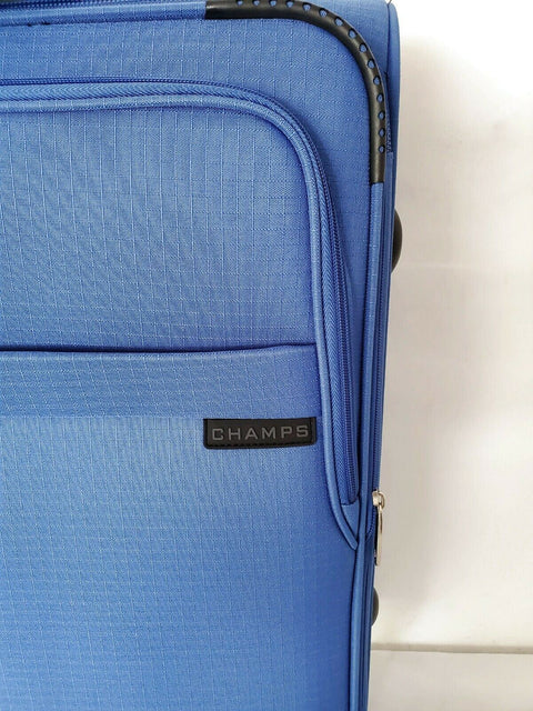 $480 New CHAMPS Brooklyn 25" Softside Spinner Luggage Check -in Lightweight