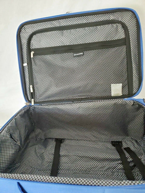$480 New CHAMPS Brooklyn 25" Softside Spinner Luggage Check -in Lightweight