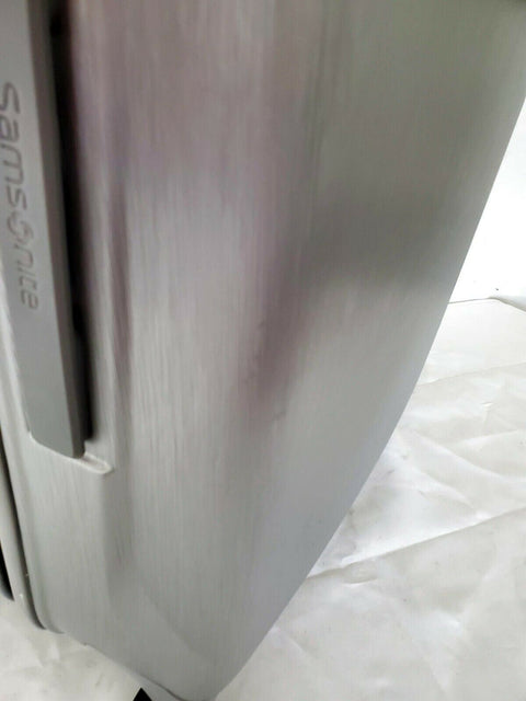 $420 Samsonite Mystique 2.0 25" Hardside Spinner Luggage Silver Suitcase TSA