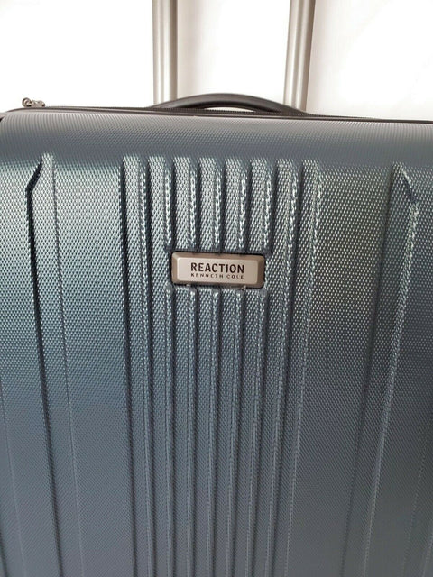 $380 Kenneth Cole Reaction South Street 24" Hard Shell Spinner Luggage Blue Navy