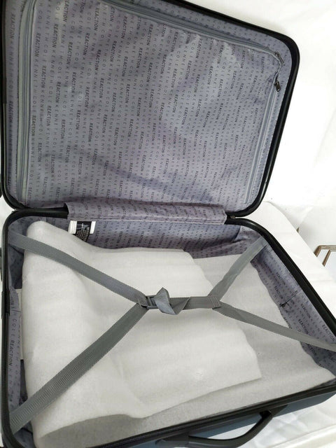 $380 Kenneth Cole Reaction South Street 24" Hard Shell Spinner Luggage Blue Navy
