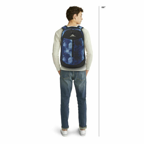 $100 High Sierra Swerve Pro Backpack w/ Laptop Pocket & Tablet Sleeve Blue