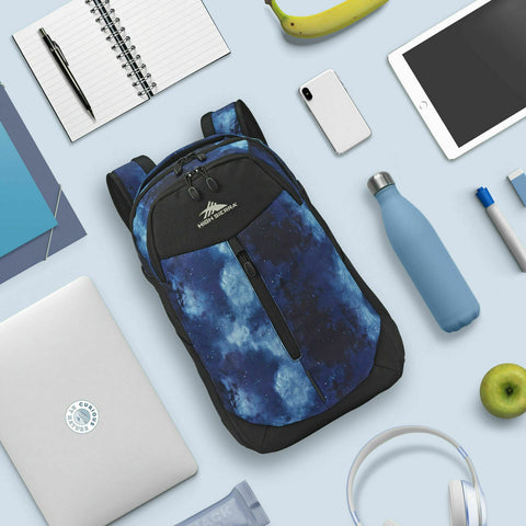 $100 High Sierra Swerve Pro Backpack w/ Laptop Pocket & Tablet Sleeve Blue