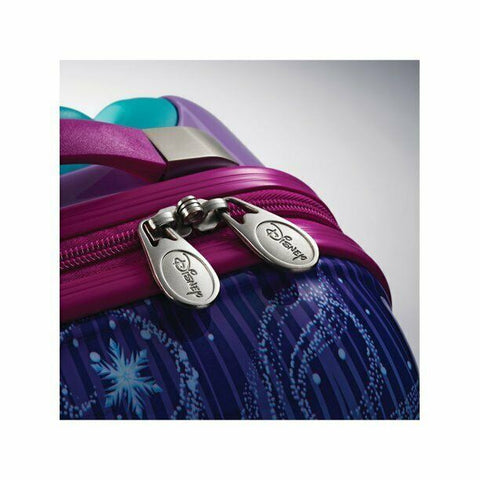 $180 American Tourister Disney Frozen 18" Hardside Kids Carry-on Luggage Pink