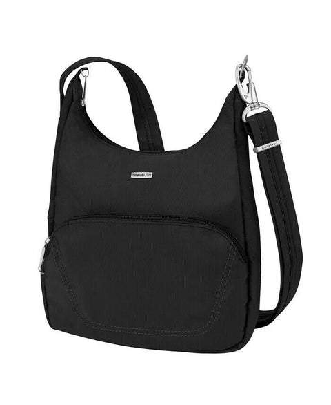 $120 New Travelon Women's Anti-Theft Classic Messenger Bag Black