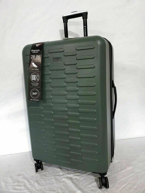 $360 Travelers Club Shannon Spinner Expandable Luggage 28" Large Check-In