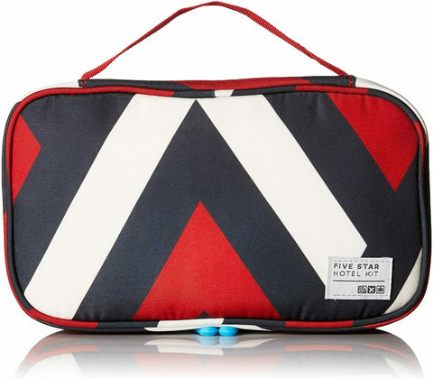 Flight 001 Women's Five Star Hotel Travel Kit, Red, One Size Travel Accessories