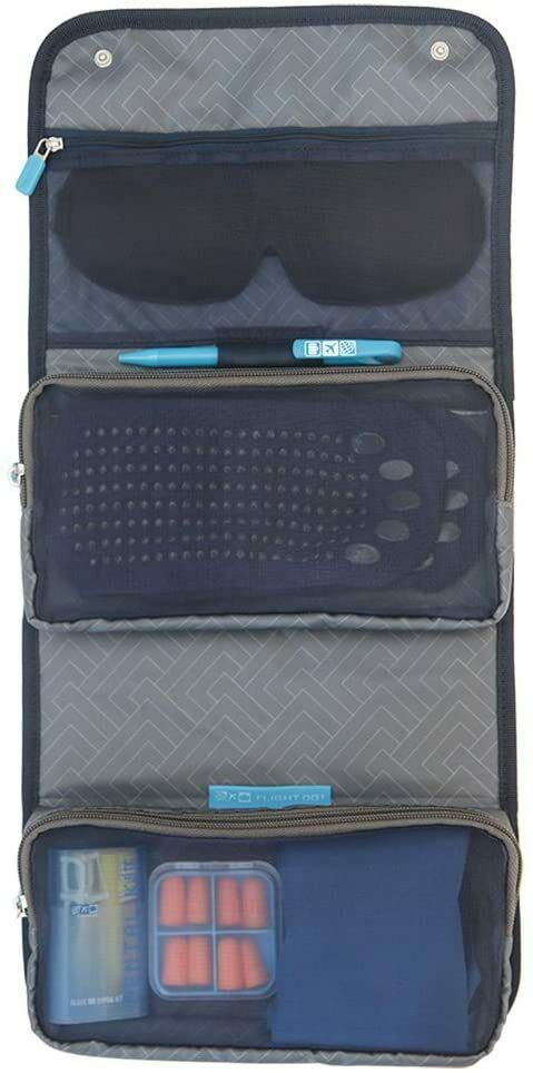 New Flight 001 Aeropak Travel Kit, Navy, One Size Holiday Gift