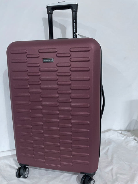 Travelers Club Shannon Spinner Expandable Luggage 24" Medium Check-In Suitcase