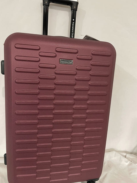 Travelers Club Shannon Spinner Expandable Luggage 24" Medium Check-In Suitcase