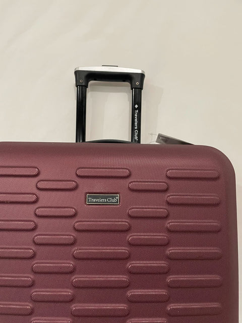 Travelers Club Shannon Spinner Expandable Luggage 24" Medium Check-In Suitcase