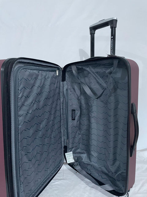 Travelers Club Shannon Spinner Expandable Luggage 24" Medium Check-In Suitcase