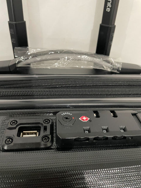 $300 Samsonite Spin Tech 4.0 20" Hardside Carry-On Spinner Luggage Black