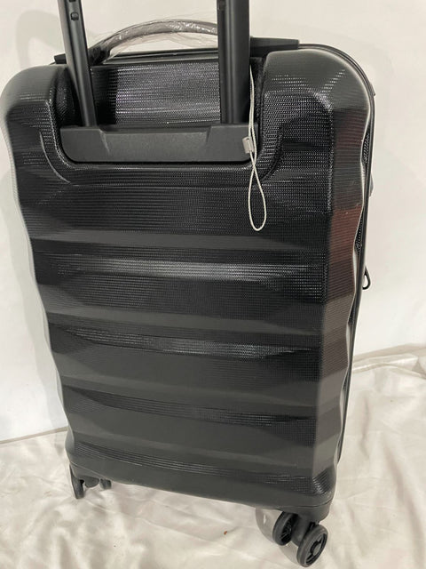 $300 Samsonite Spin Tech 4.0 20" Hardside Carry-On Spinner Luggage Black