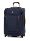 $680 Travelpro Crew Versapack Soft Expandable Two Wheel Luggage Blue 22" CarryOn