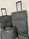 $300 New TAG Coronado II 4 Piece Luggage Set Check-In Suitcase Gray Spinner