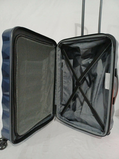 $440 Samsonite Spin Tech 4.0 25" Hard-side Check-In Spinner Luggage Blue TSA