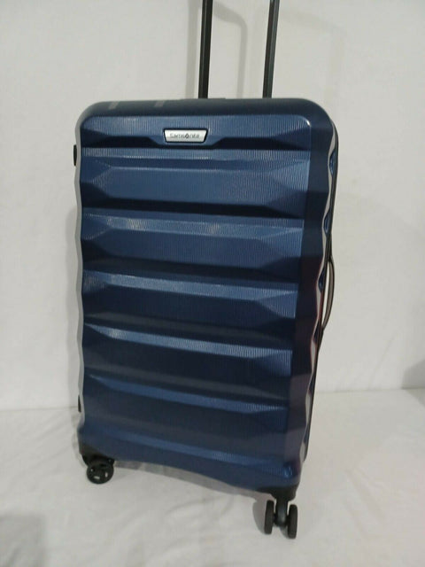 $440 Samsonite Spin Tech 4.0 25" Hard-side Check-In Spinner Luggage Blue TSA