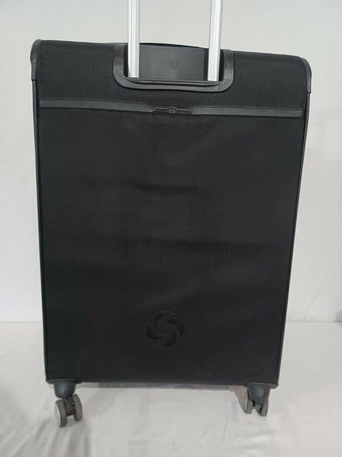 $440 Samsonite Lite-Air DLX 25" Expandable Spinner Suitcase Luggage Black