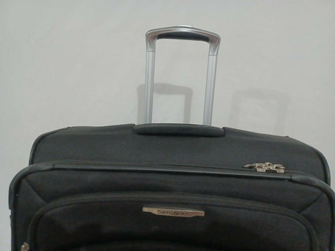 $440 Samsonite Lite-Air DLX 25" Expandable Spinner Suitcase Luggage Black