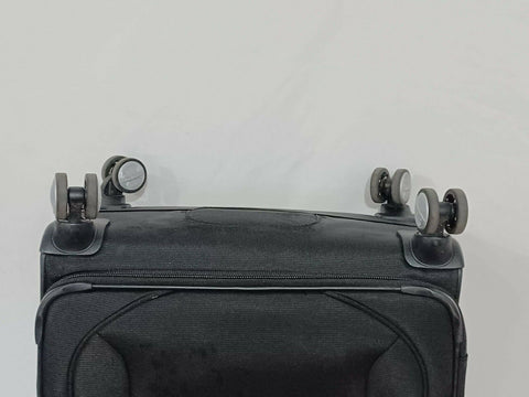$440 Samsonite Lite-Air DLX 25" Expandable Spinner Suitcase Luggage Black