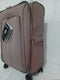 LONDON FOG Newcastle Soft Expandable Spinner Luggage Pink Check 25"