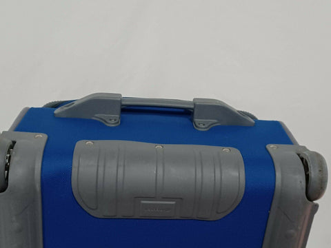 Delsey Travel/Luggage Case Blue 25" Two Wheeled Medium Check In Suitcase