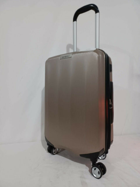 $400 Samsonite Mystique 2.0 21" Hard-side Carry-On Spinner Luggage Gold