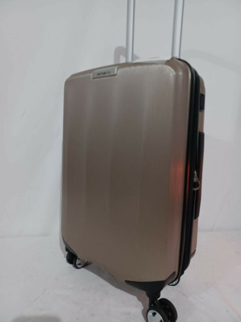 $400 Samsonite Mystique 2.0 21" Hard-side Carry-On Spinner Luggage Gold