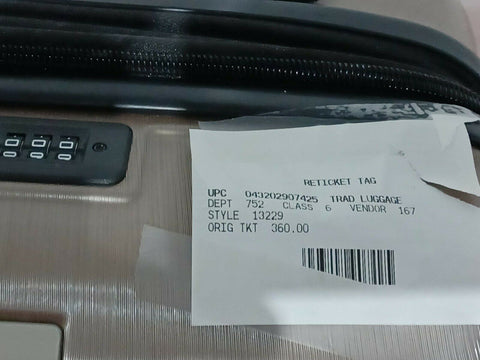 $400 Samsonite Mystique 2.0 21" Hard-side Carry-On Spinner Luggage Gold