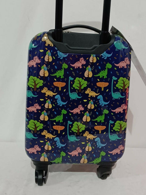 $160 New Travelers Club Traveler's Club Kids 20" Luggage Hard Dinosaurs