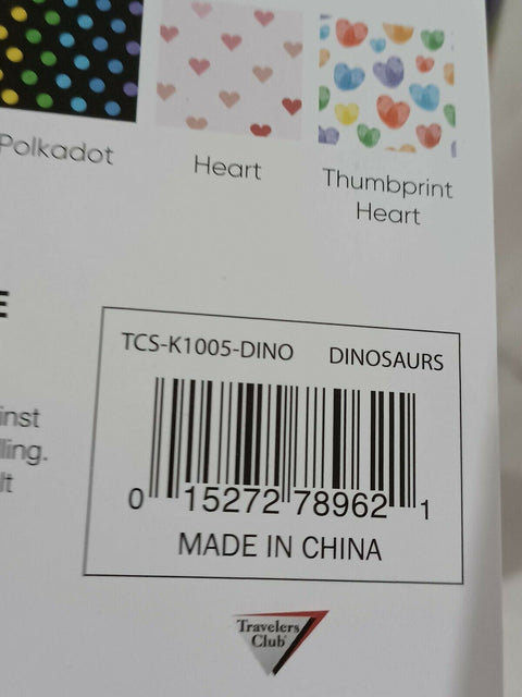 $160 New Travelers Club Traveler's Club Kids 20" Luggage Hard Dinosaurs