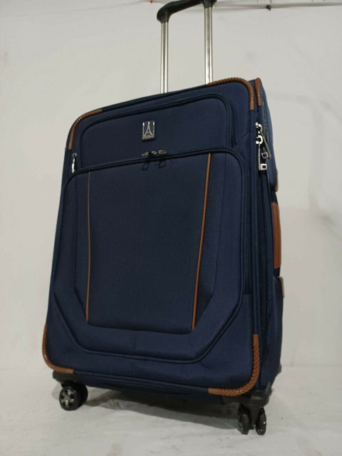 Travelpro Crew Versapack® 25" Soft Check-In Spinner Blue Tsa Luggage Suitcase