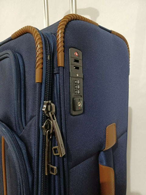 Travelpro Crew Versapack® 25" Soft Check-In Spinner Blue Tsa Luggage Suitcase