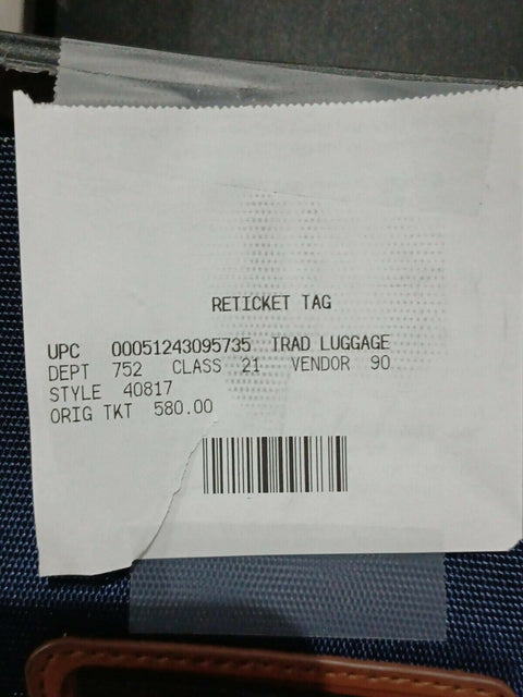 Travelpro Crew Versapack® 25" Soft Check-In Spinner Blue Tsa Luggage Suitcase