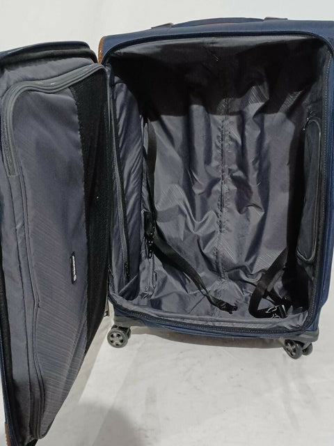 Travelpro Crew Versapack® 25" Soft Check-In Spinner Blue Tsa Luggage Suitcase