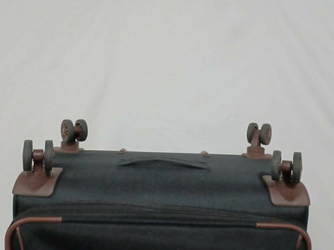 New LONDON FOG Westminster Ultra-Light Spinner Expandable Luggage Black 29"